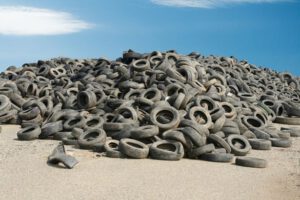 Tires - Fairfield Dumpster Rental