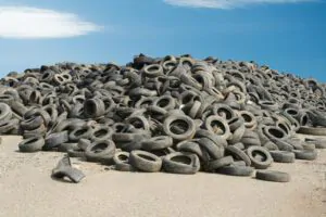 Tires - Fairfield Dumpster Rental